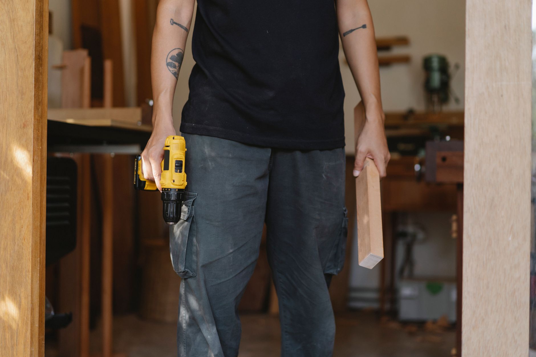 The Big Gator Handyman at work